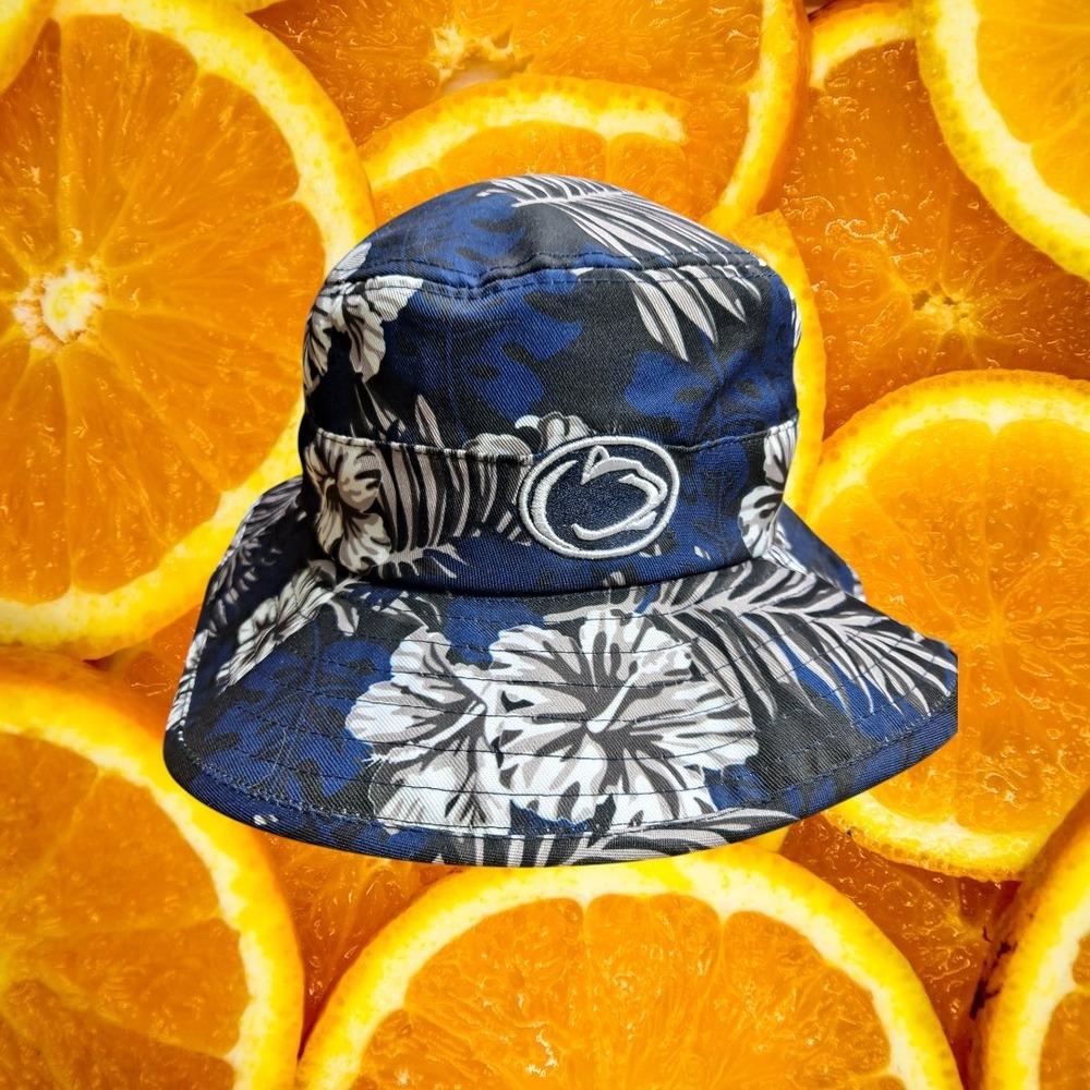 Zephyr Penn State Bucket Hat Floral Print Nittany Lions‎ NCAA S/M